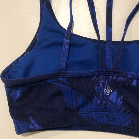 Shambhala Sports Bra Womens size Small Blue and Black colors - Picture 6 of 9